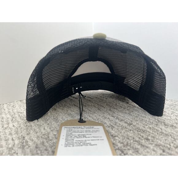 Prana Journeyman Trucker Snapback Hat, Mesh Later Gator, Cargo Green Gator, NWT - Picture 3 of 4